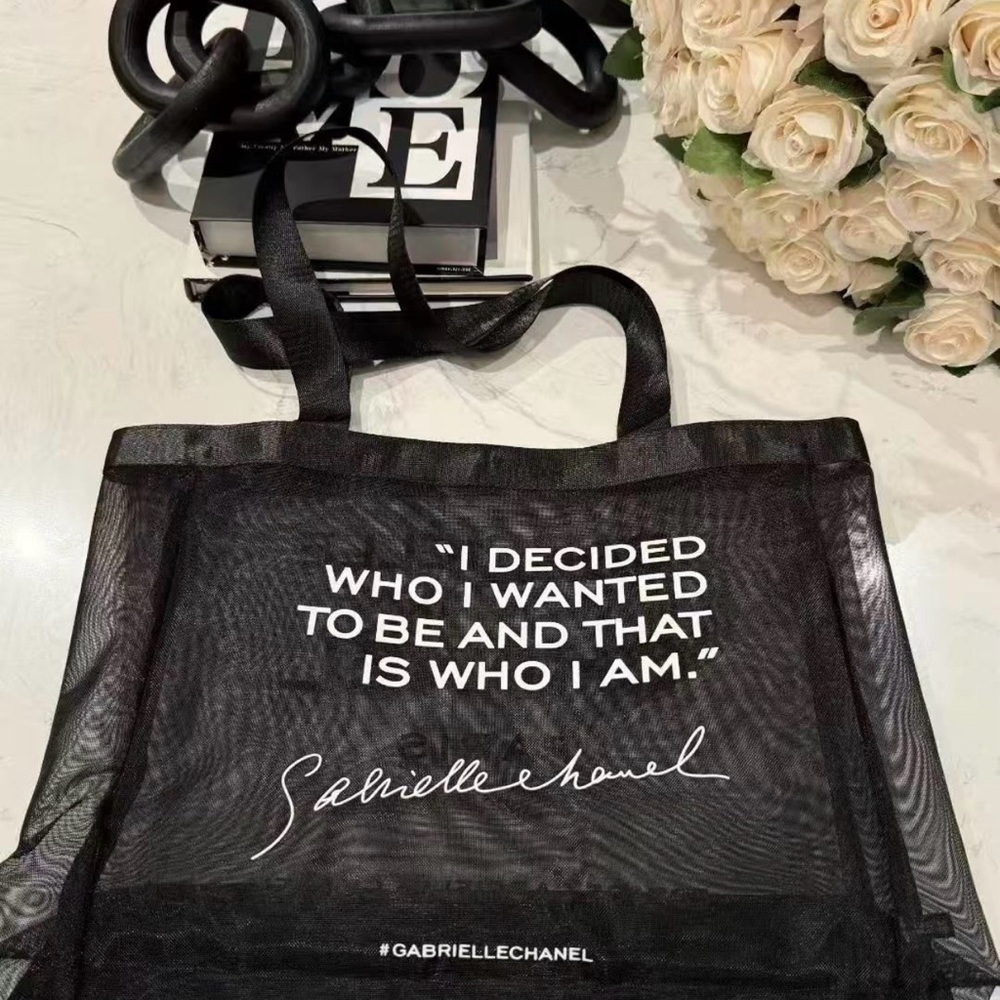 Chanel beach bag